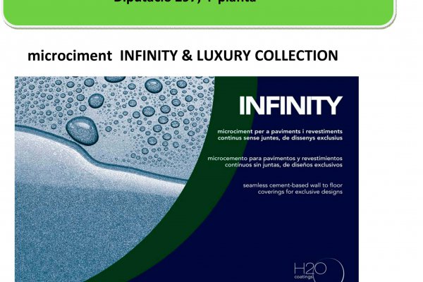 Presentació microciment infinity & luxury collection