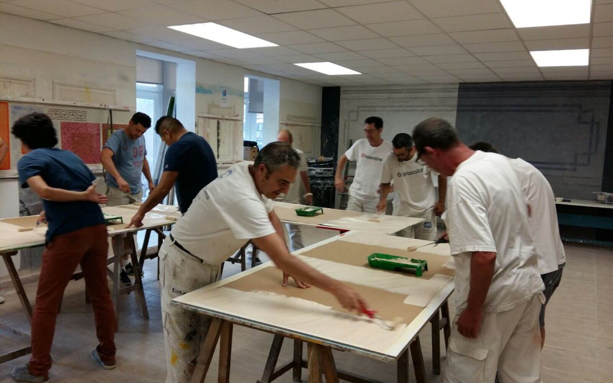 Curso de introducción a la imitación de madera